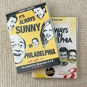 It's Always Sunny in Philadelphia Season 1, 2, and 3 DVDs